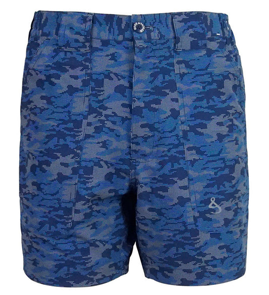 Pantalones cortos elásticos ligeros para hombre, camuflaje de puntos, diseño lata de cerveza