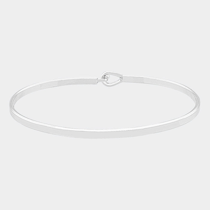 Brass Thin Metal Hook Bracelet