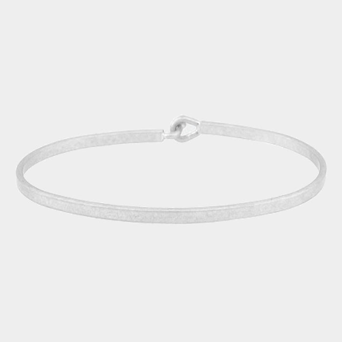 Brass Thin Metal Hook Bracelet