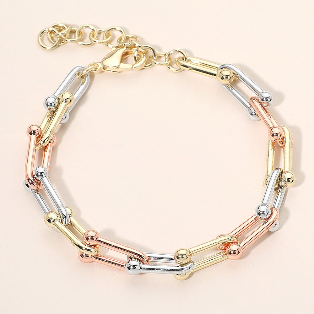 Industrial Link Chain Bracelet