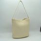 Woven Bucket Hobo Bag with Wide Shoulder Strap