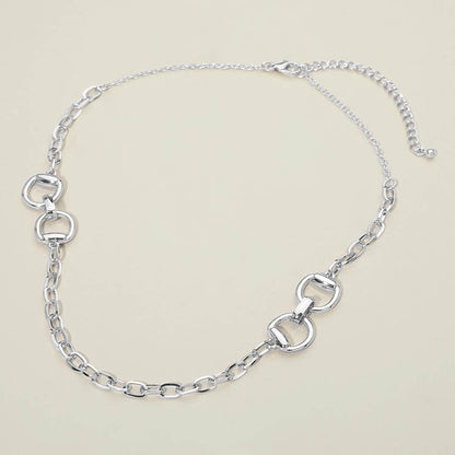 Horsebit Link Chain Necklace