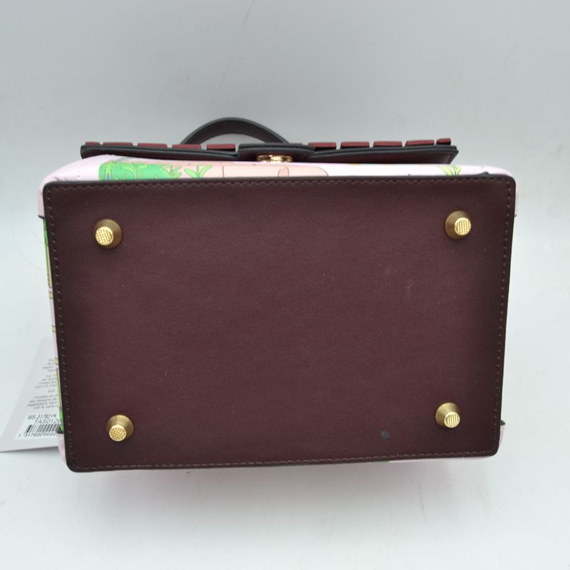 Whimsical House Shaped Top Handle Crossbody Handbag