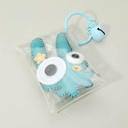 Cute Bunny Monster Doll Pouch Bag Keychain Bag Charm