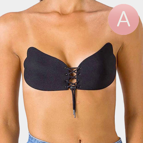 A Strapless Adhesive Corset Push Bra