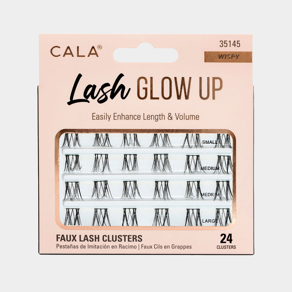 24PCS - Lash Glow Up: Faux Wispy Lash Cluster