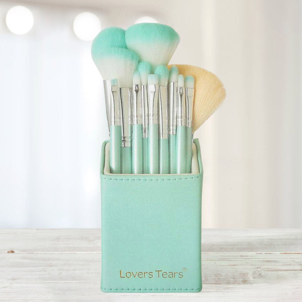 12PCS - Brushes and Holder Set