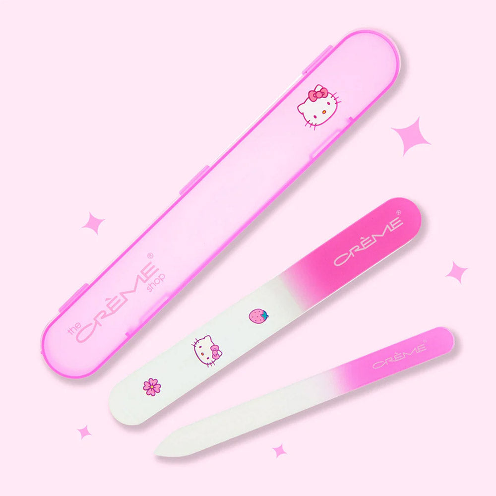 3PCS - Hello Kitty Premium Glass Nail File Set