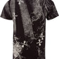 Cross and Vines Short Sleeve V-Neck Cotton Mens Fashion T-Shirt
