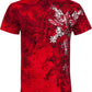 Sakkas Vines and Fleur De Lis Cotton Mens T-Shirt