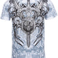 Sakkas Cross, Sword and Shield Cotton Mens T-Shirt