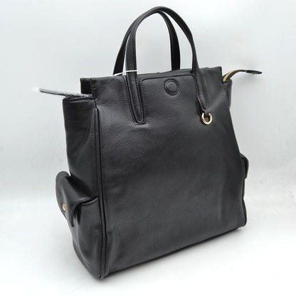 Classic Everyday Tote Bag with Dual Handles and Side Pockets