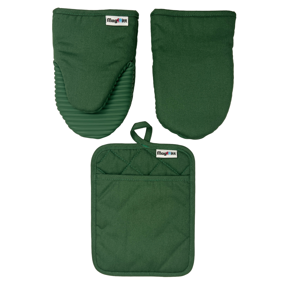 The MagMitt 3 Piece Set (Basil Green)