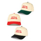 C.C PUT IT ON SANTA'S TAB Letter Christmas Theme Trucker Hat Baseball Cap
