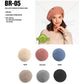 C.C Scalloped Texture Pattern Wool Beret Beanie
