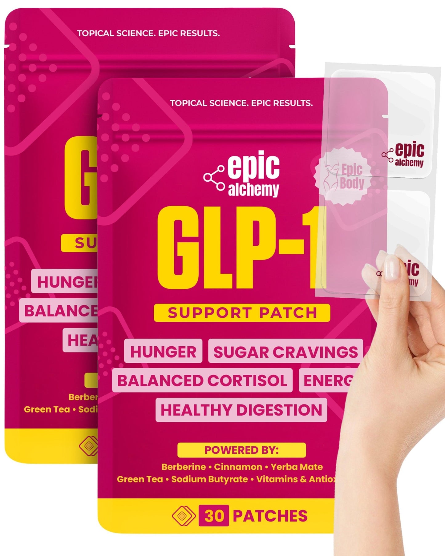 Epic Body GLP-1 Berberine + Patches