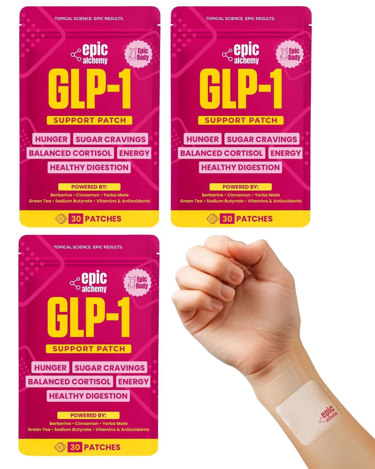 Epic Body GLP-1 Berberine + Patches