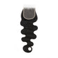 Malaysian Body Wave 4x4 Transparent Lace Human Hair Closure