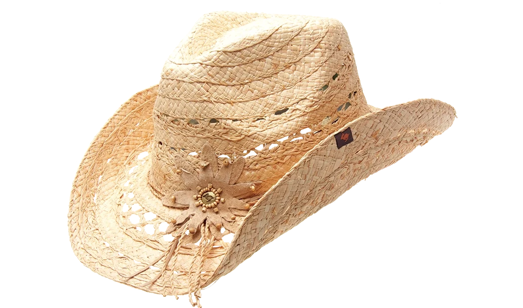 Sombrero Vaquero de Paja - Peter Grimm Mallorie