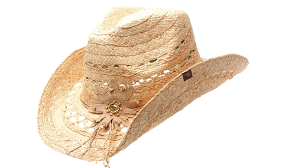 Sombrero Vaquero de Paja - Peter Grimm Mallorie