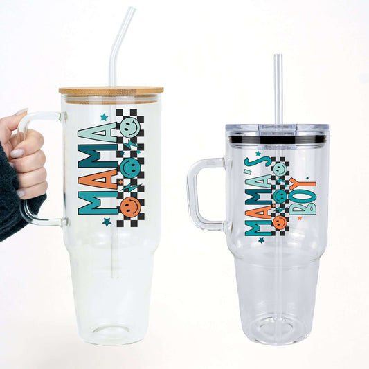 Mama + Mama’s Boy Matching Tumbler Set