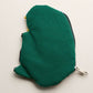 Mardi Gras Jester Alligator Seed Beaded Mini Pouch Bag