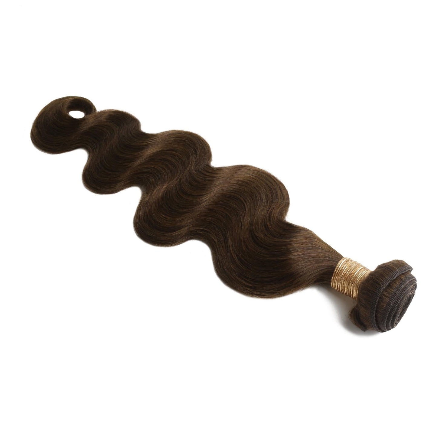 Extensiones de Cabello Humano 100% Ondulado Marrón Medio