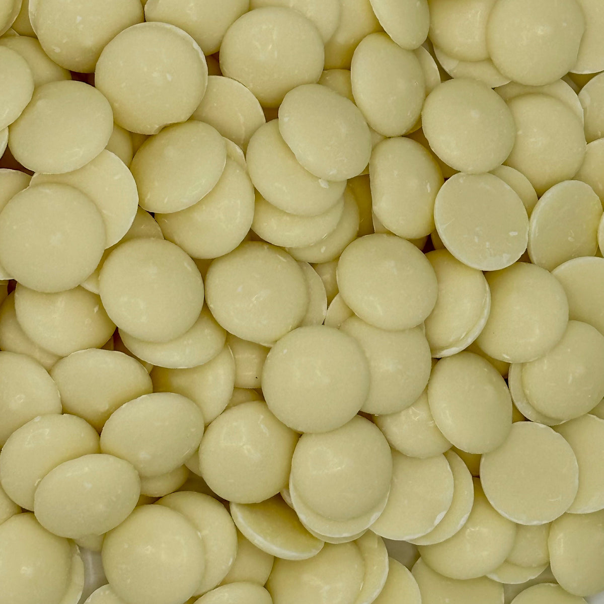 Cobertura para caramelos y obleas derretibles con sabor a vainilla blanca de Merckens – Bolsa de gran valor