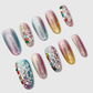 Uñas postizas cola de sirena