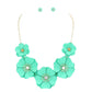 Bloom Flower Link Necklace