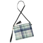 Plaid Check Crossbody Clutch Bag