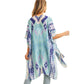 Tribal Patterned Cover Up Kimono Poncho