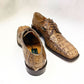 Maurice Mississippi Custom Made Alligator Oxford - Camel