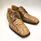 Maurice Mississippi Custom Made Alligator Oxford - Camel