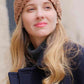 C.C Flower Pattern Crocheted Solid Headwrap