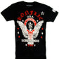 Sakkas Anton Mens Crew-neck  Short Sleeve Cotton T-shirt Large Monogram