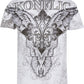 Sakkas Radley Metallic Contrast Wing Mens T-Shirt