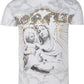 Sakkas Liam Mens Everyday Short Sleeve Cotton Embossed T-shirt Virgin & Baby Jesus