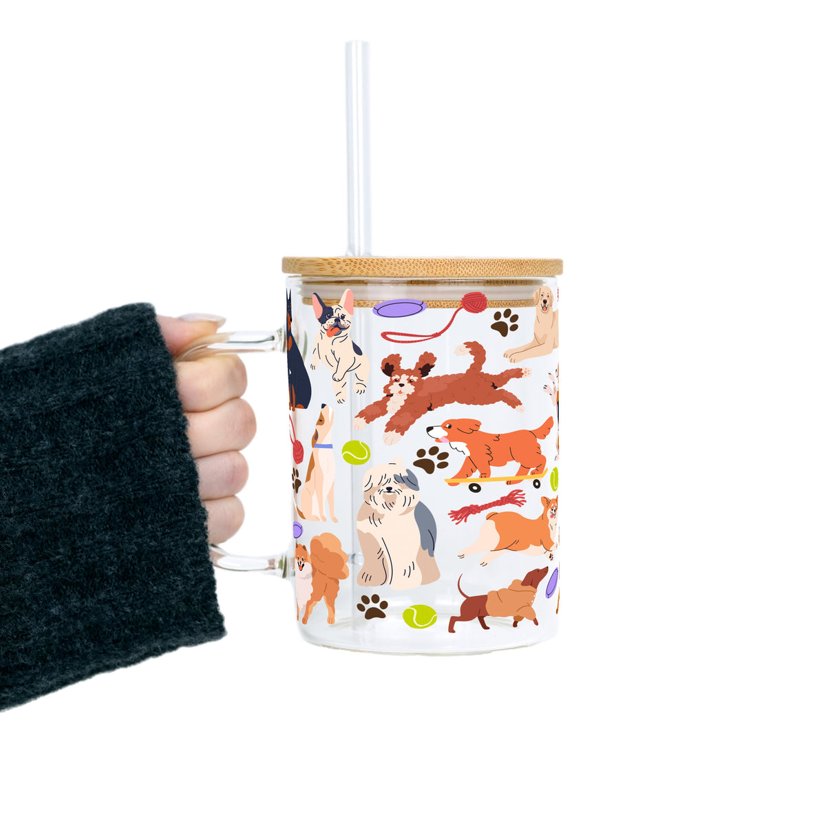 Dog Park Glass Cups