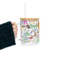 Grandma Core Cats Glass Cups