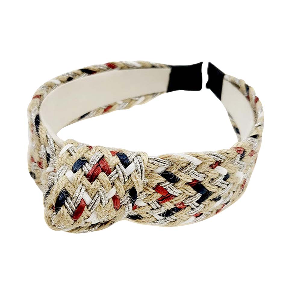 Braided Burnout Knot Headband
