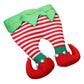 Plush Striped Elf Jingle Bells Hat
