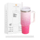 Gradient 40oz Double Wall Stainless Steel Tumbler With Handle