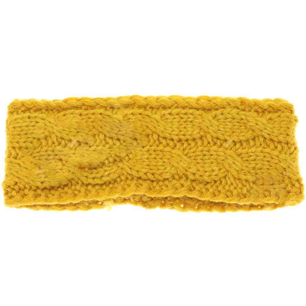 KIDS Solid Cable Knit C.C Head Wrap