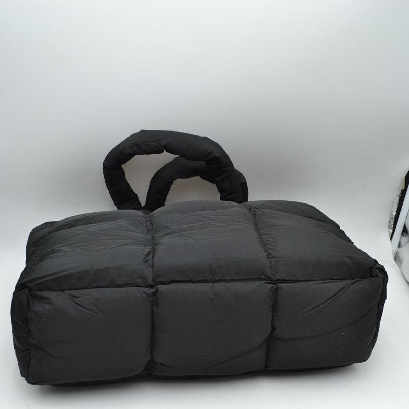 Chic Quilted Puffer Tote Bag