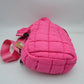 Modern Quilted Puffer Sling Backpack