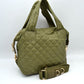 Stylish Diamond-Quilted Puffer Crossbody & Satchel Bag