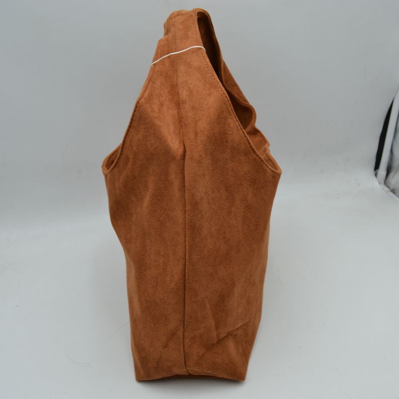 Minimalist Slouchy Hobo Shoulder Bag with Wide Strap