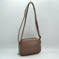 Woven Camera Crossbody Bag with Adjustable Shoulder Strap