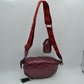 Chevron Strap Puffer Sling Bag | Crossbody Bag with Coin Pouch